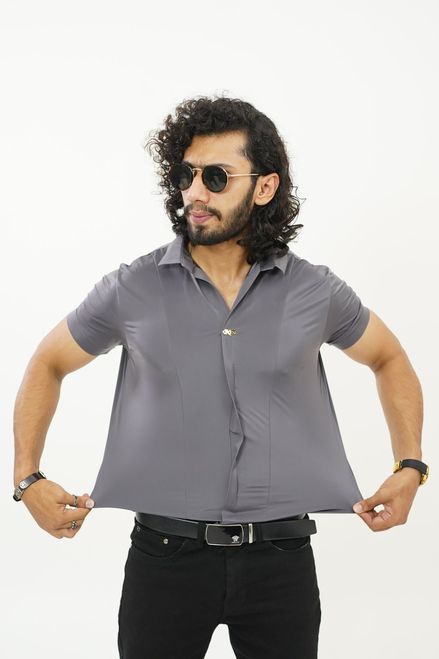 Mens Premium Casuals Grey #9