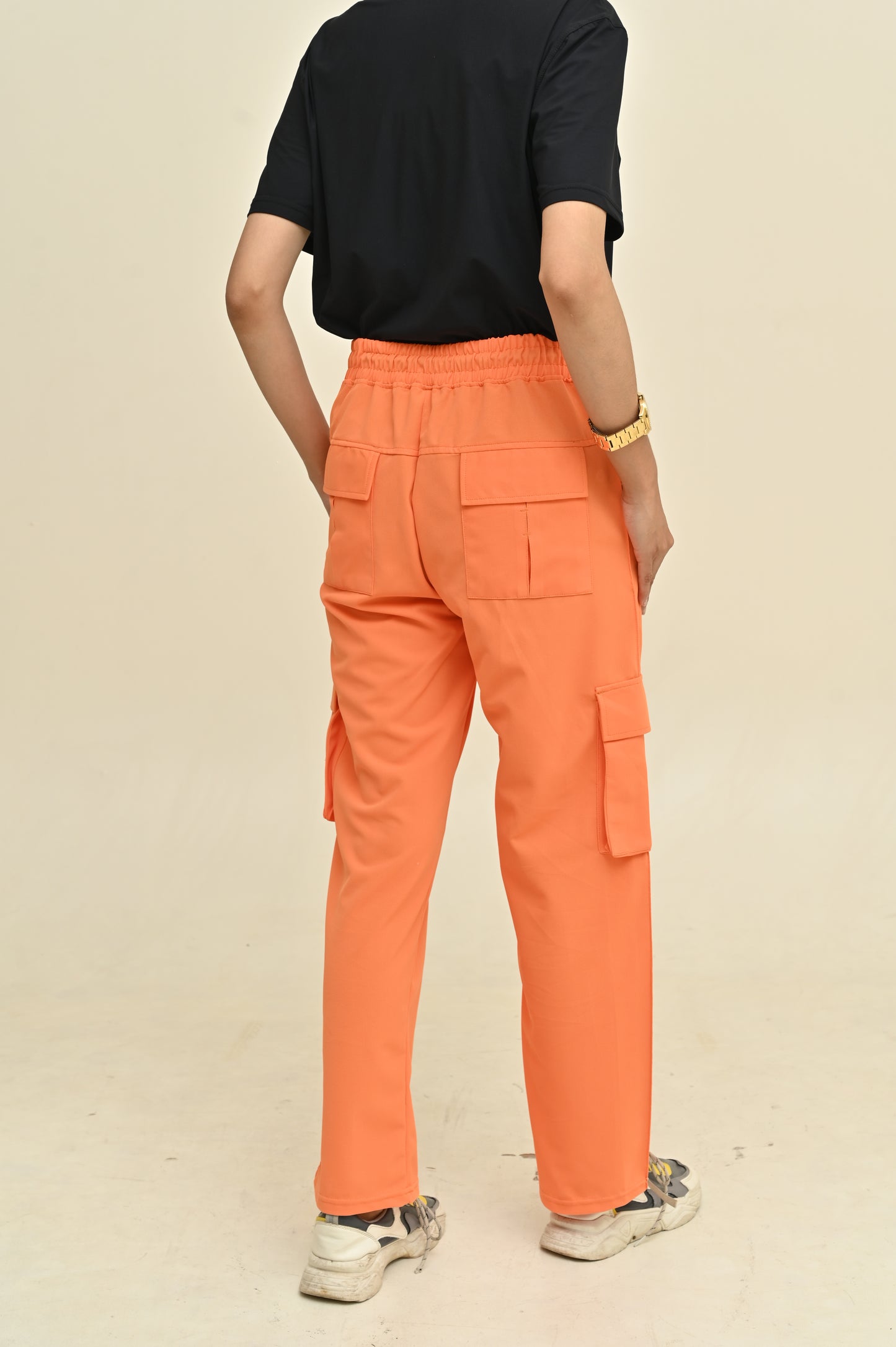 Women 6 Pockets Cargo Trouser #T05