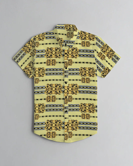 Summer Printed Casual Shirt Calla LOC#002