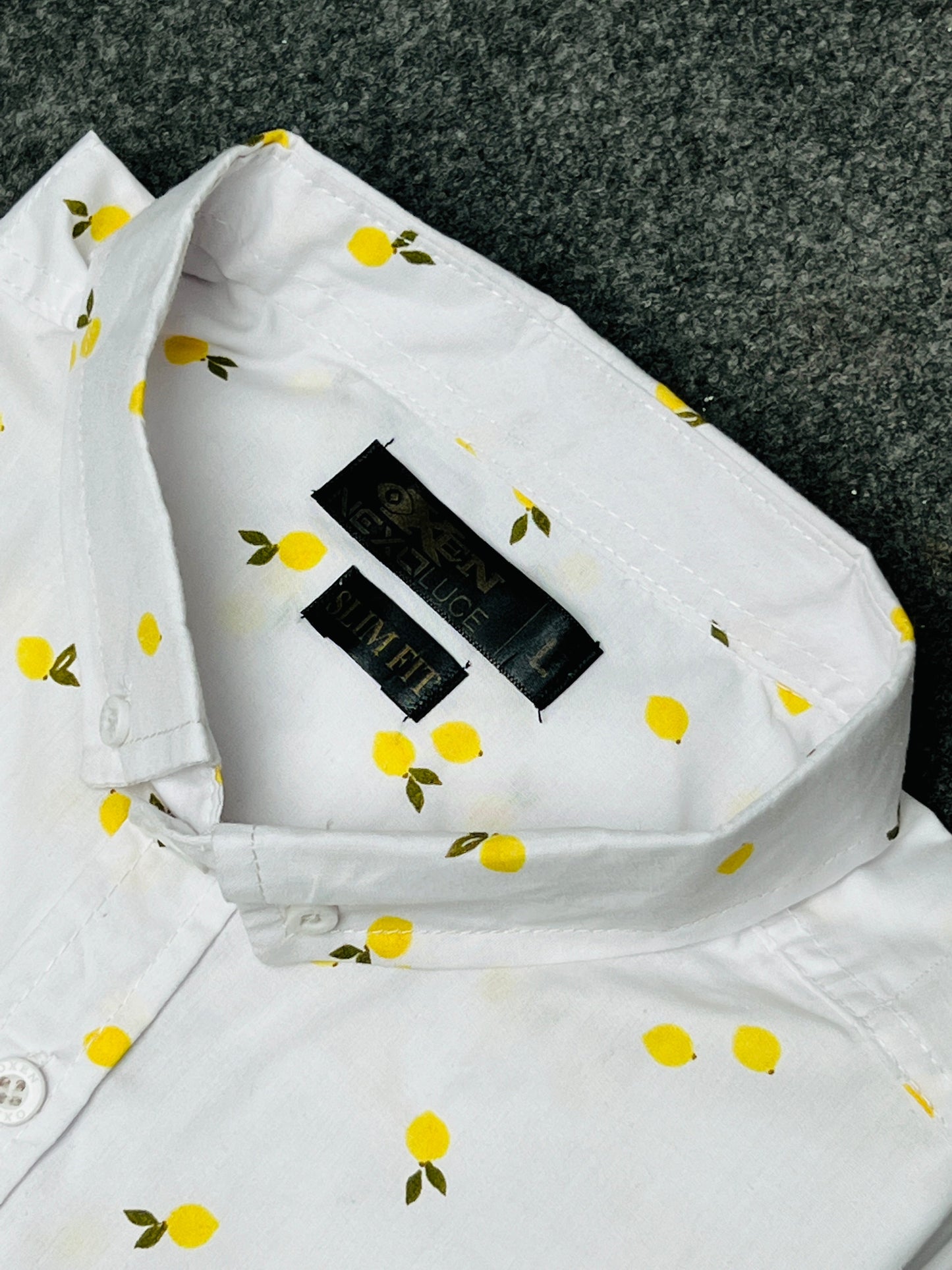 Nexoluce Men's Printed Casual Shirt Carter LOC#0052