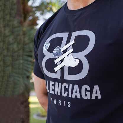 Blancga Digital high density artwork oversize T-shirts