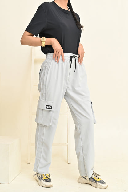 Women 6 Pockets Cargo Trouser #T01