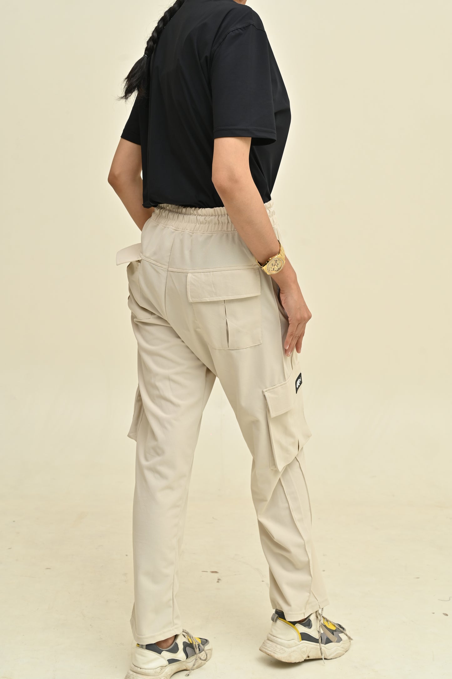 Women 6 Pockets Cargo Trouser #T03