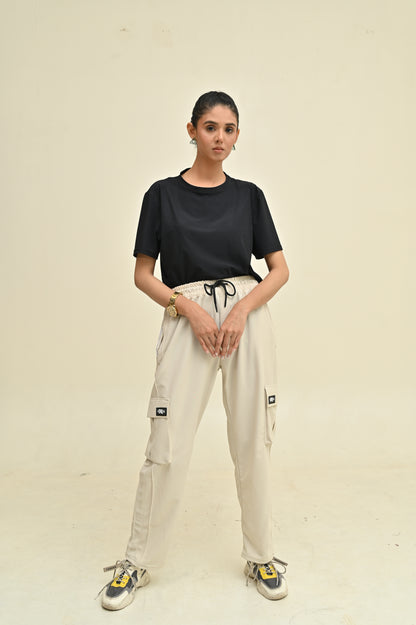 Women 6 Pockets Cargo Trouser #T03