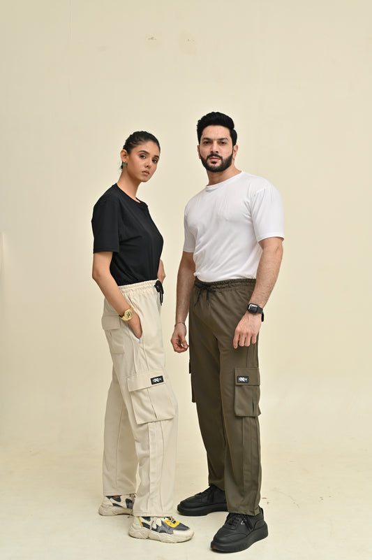 Unisex 6 Pockets Cargo Trouser #UO03