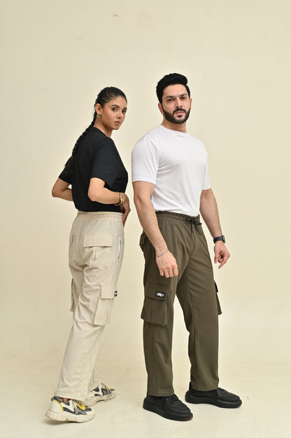 Unisex 6 Pockets Cargo Trouser #UO03