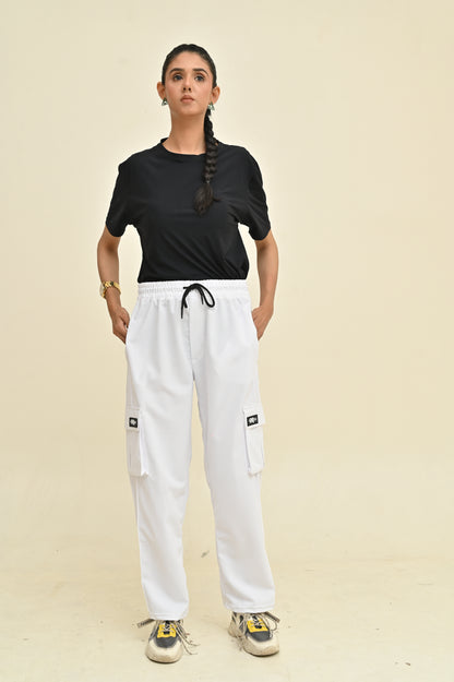 Women 6 Pockets Cargo Trouser #T04