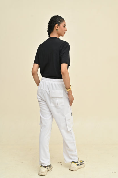 Women 6 Pockets Cargo Trouser #T04