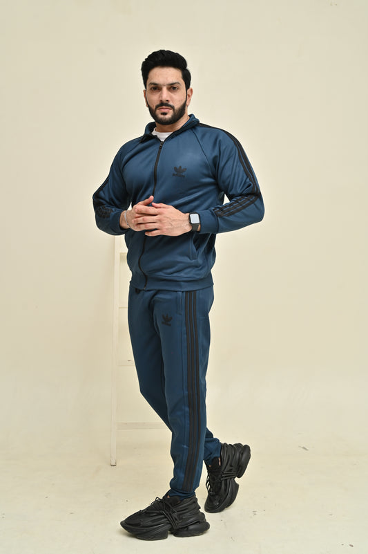 ADIDS UNISEX PETROL GREEN  TRACKSUIT SW#T03