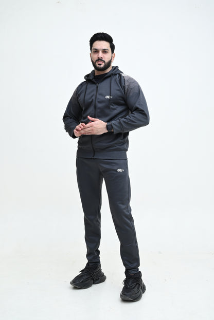 ADIDS UNISEX Dark Grey TRACKSUIT SW#T05