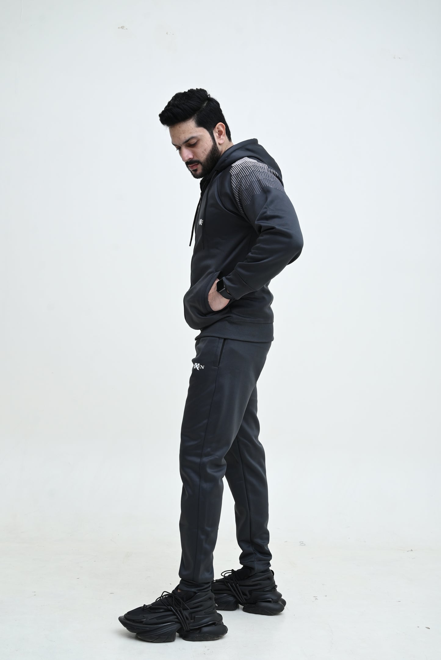 ADIDS UNISEX Dark Grey TRACKSUIT SW#T05