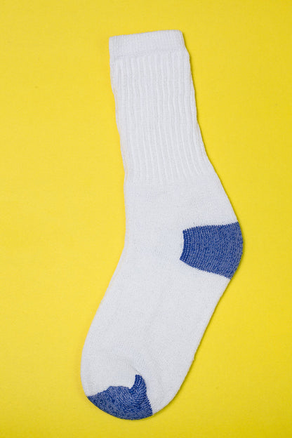 Unisex Crew Soft Moisture-Wicking Socks,Blue SWS#02