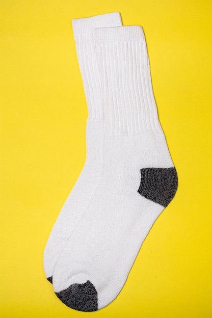 Unisex Crew Soft Moisture-Wicking Socks Black SWS#03