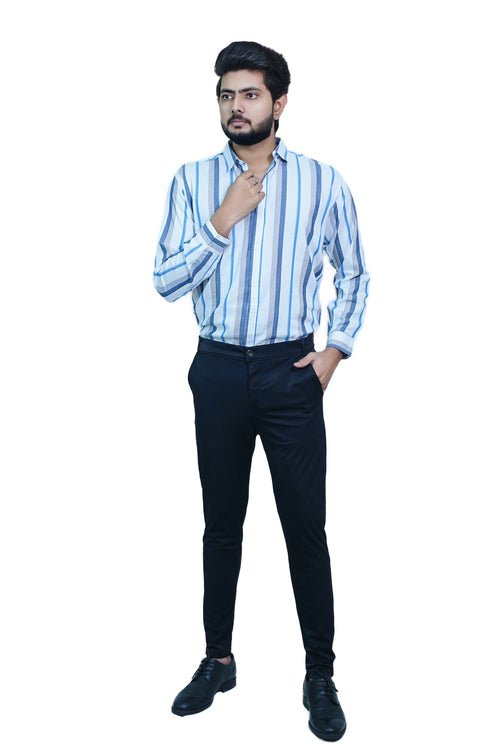 Oxen NexoLuce Men's Printed Casual Shirt Nidiko-SW#017